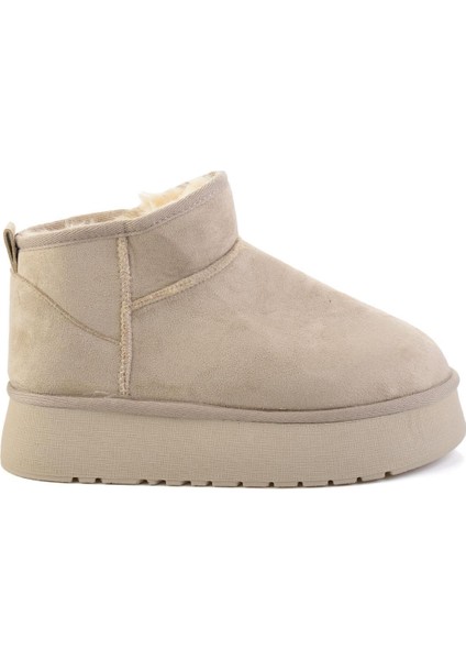 Bej Kadın Bot & Bootie K02653018172