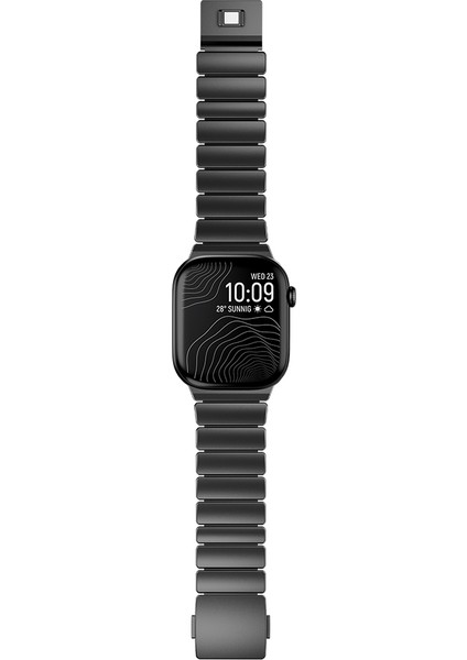 Apple Watch 7 45MM Silktanium 149 Titanyum Silikon Kordon fiyatları