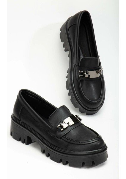 Papuçccity Fendii 02996 Kadın Günlük Loafer Ayakkabı fırsatları