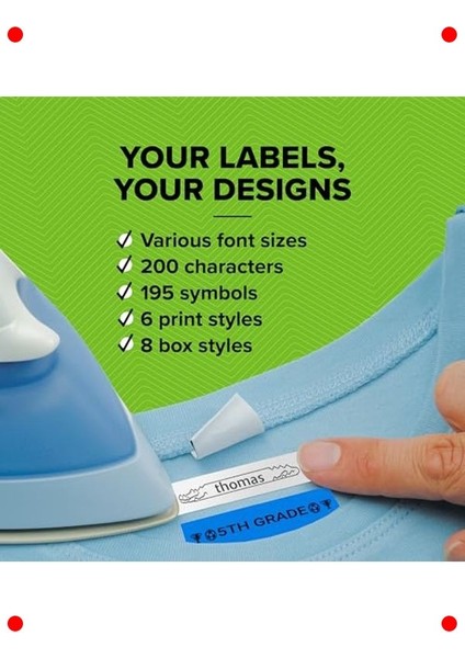 Etiketleme Makinesi Kağıt Şerit, 12MM x 4m, Beyaz indirimleri