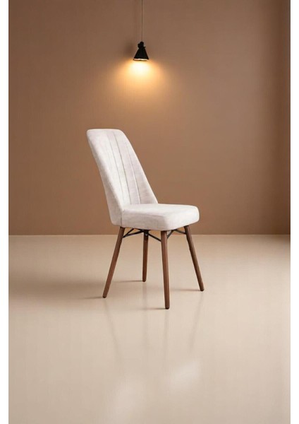 Mutfak Masası Takımı | 6 Kişilik Açılır Masa Sandalye Takımı | Yemek Masası | Masa Takımı - Krem modelleri