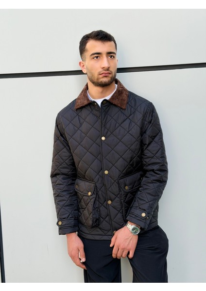 X-2033 Yaka Garni Detaylı Astarlı Kapitone Mont indirimleri