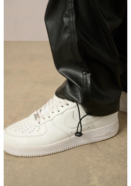 R-4348 Körüklü Cep Diz Detaylı Deri Pantolon fırsatları