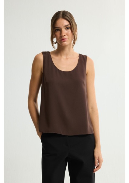 Kolsuz Bluz Kahve 115L9172002