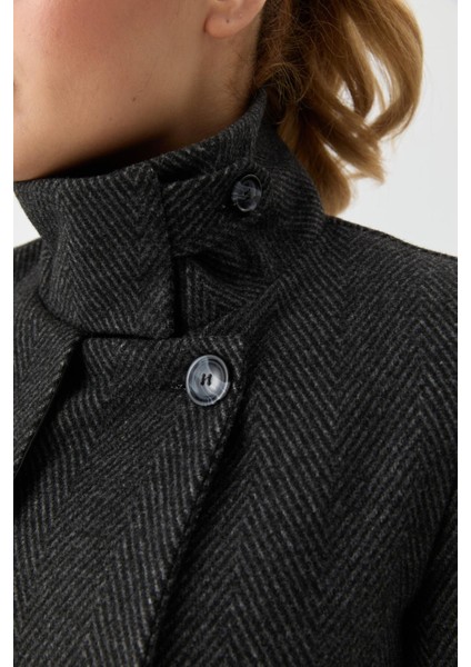 Kışlık Kaşe Kadın Kaban Spor Genç Model 57030 fırsatları