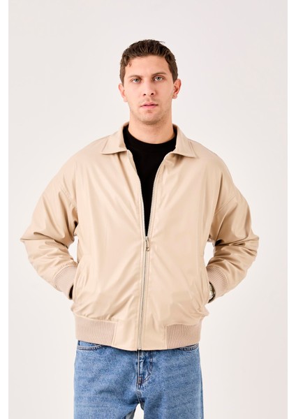 X-2015 Etek Kol Ribanalı Astarlı Deri Mont modelleri