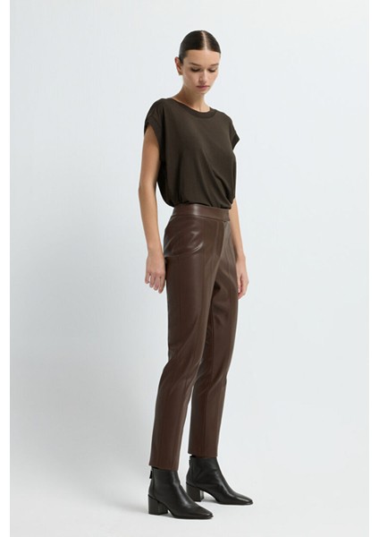 Deri Pantolon Kahve 15344439002 modelleri