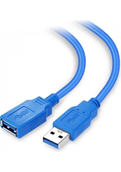 1 Metre USB 3.0 Uzatma Yüksek Hız USB Uzatma Kablosu Uzatıcı Ara Kablosu Dişi Erkek USB Speed Kablo
