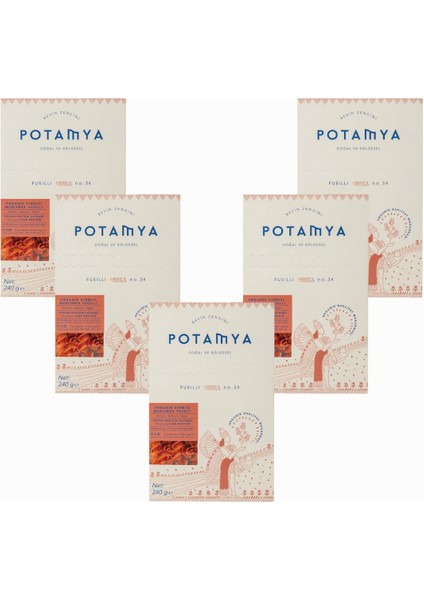 Organik Glutensiz Kırmızı Mercimek Fusulli X5