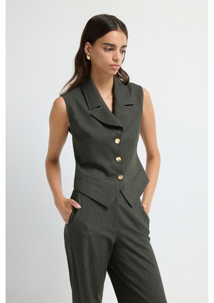 Fleto Cepli Yelek Haki 17944443002 fırsatları