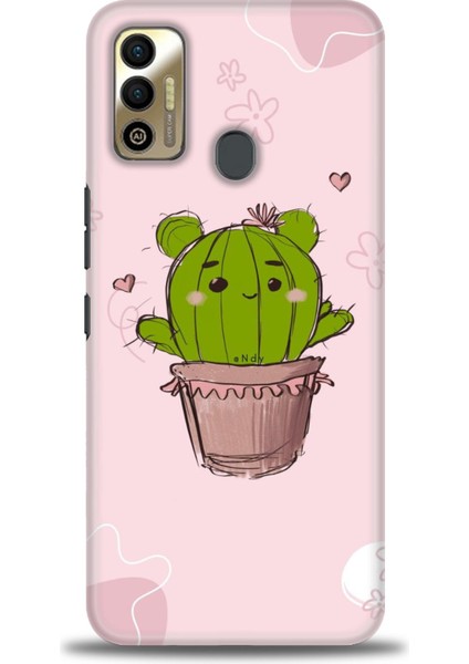 Tecno Spark 7t Kılıf Hd Baskılı Kılıf + 9h Nano Tam Kaplayan Ekran Koruyucu 304