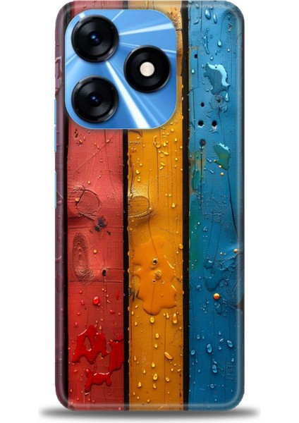 Tecno Spark 10 4g Kılıf Hd Baskılı Kılıf + 9h Nano Tam Kaplayan Ekran Koruyucu 435