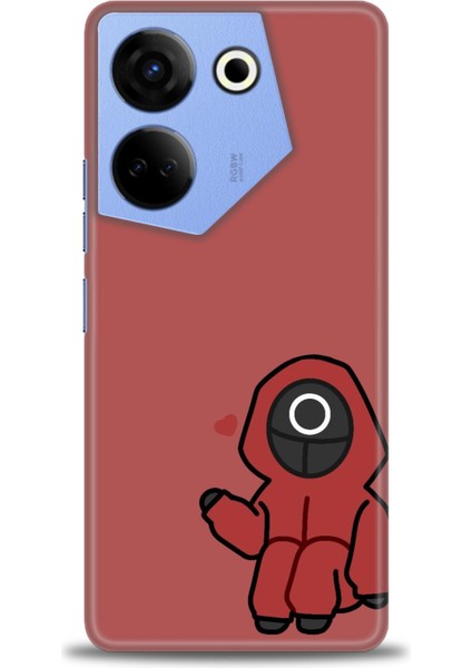 Tecno Camon 20 Pro 5g Kılıf Hd Baskılı Kılıf + 9h Nano Tam Kaplayan Ekran Koruyucu 288