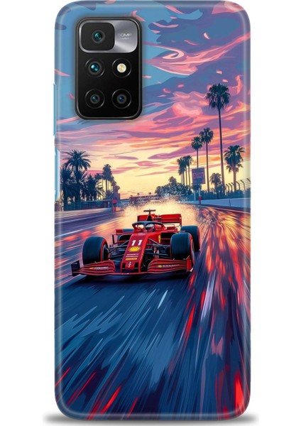 Xiaomi Redmi 10 Kılıf Hd Baskılı Kılıf + 9h Nano Tam Kaplayan Ekran Koruyucu 102