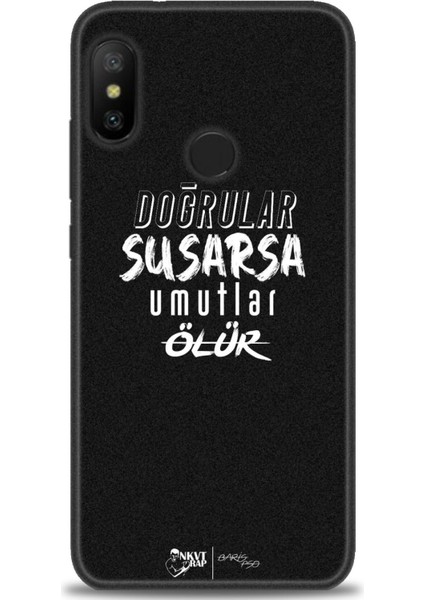 Xiaomi Mi A2 Lite Kılıf Hd Baskılı Kılıf + 9h Nano Tam Kaplayan Ekran Koruyucu 395