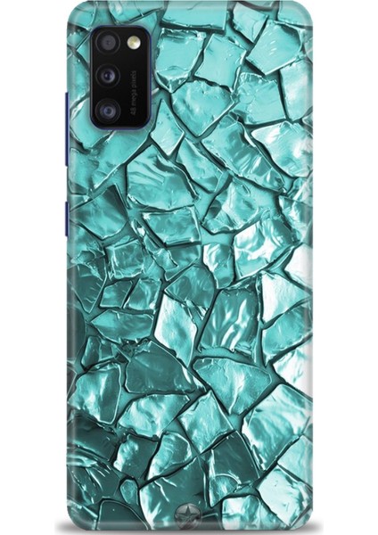 Samsung Galaxy A41 Hd Baskılı Kılıf + 9h Nano Tam Kaplayan Ekran Koruyucu 335