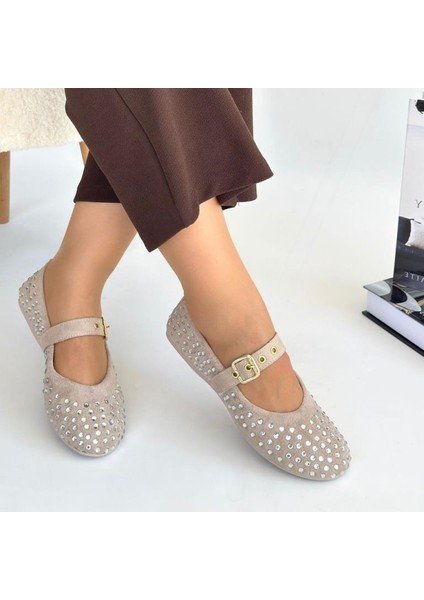 Dvmd 03140 Ortopedik Kadın Günlük Taşlı Babet indirimleri