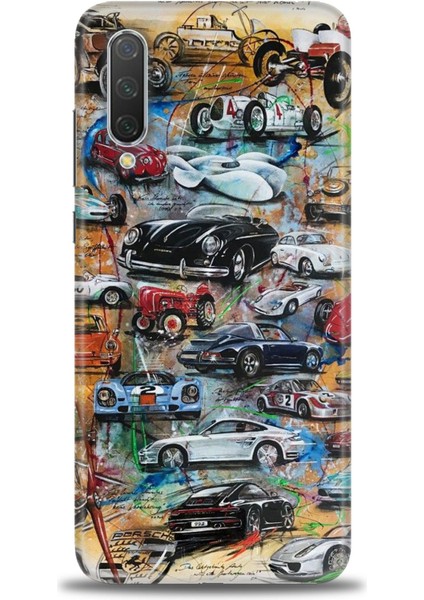 Xiaomi Mi 9 Lite Kılıf Hd Baskılı Kılıf + 9h Nano Tam Kaplayan Ekran Koruyucu 483