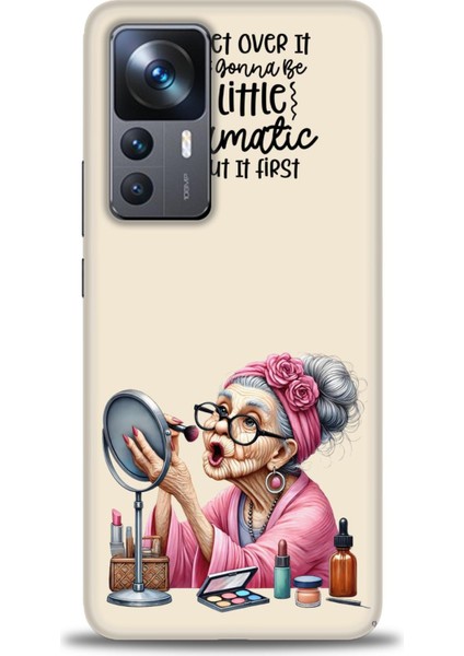 Xiaomi Mi 12T Kılıf Hd Baskılı Kılıf + 9h Nano Tam Kaplayan Ekran Koruyucu 48