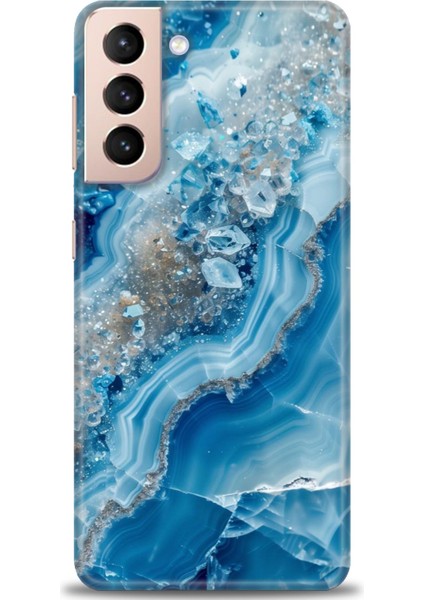 Samsung Galaxy S21 Hd Baskılı Kılıf + 9h Nano Tam Kaplayan Ekran Koruyucu 317