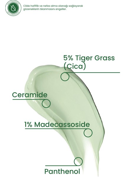 Ton Eşitleyici Tiger Grass Cica Krem 15ML - Bariyer Onarıcı Nemlendirici Spf 15 Koruma Vegan fiyatları