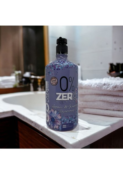 "zero" Tuzsuz Şampuan Yıpranmış Saçlar Için Onarıcı Argan & Keratın & Rsmry 1000 Ml. fiyatları