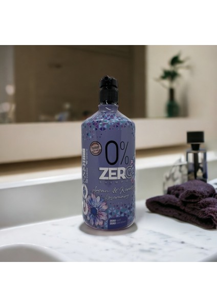 "zero" Tuzsuz Şampuan Yıpranmış Saçlar Için Onarıcı Argan & Keratın & Rsmry 1000 Ml. indirimleri
