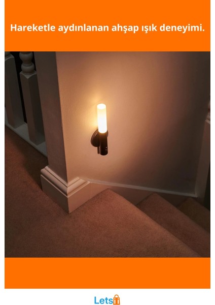 Akıllı Sensörlü Ahşap Tasarımlı Lamba fiyatları