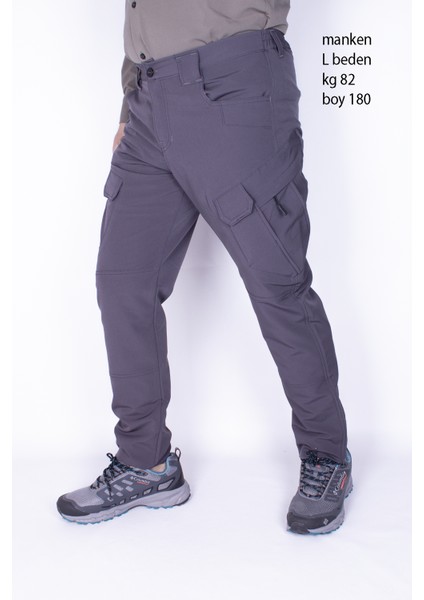 Tactical Outdoor Pantolon Yazlık Likralı Füme Rengi fırsatları