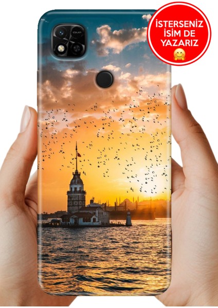 Xiaomi Redmi 10A Kılıf Silikon Resimli Tpu Rubber Gezegen