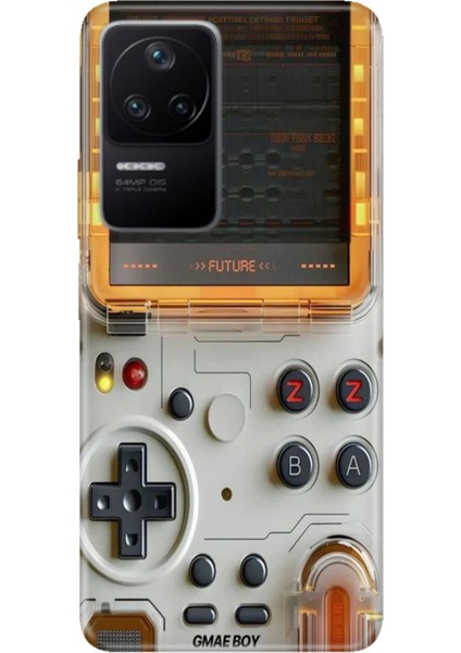 Xiaomi Poco F4 Uyumlu Kılıf Resimli Desenli Silikon Gmae Boy