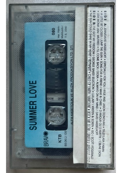 Summer Love Kaset (Orijnal Dönem Baskı Kaset) fiyatları