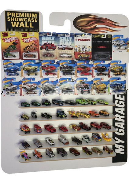 EnSonBuOlur Hotwheels Premium Showcase Wall “my Garage” – 1:64 Ölçekli Koleksiyon Standı |-(Hotwheels ve Matbox Arabaları Için Uygundur) fiyatları