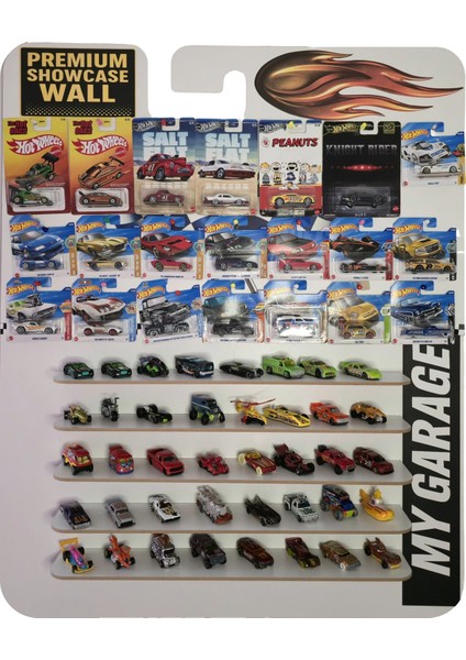 EnSonBuOlur Hotwheels Premium Showcase Wall “my Garage” – 1:64 Ölçekli Koleksiyon Standı |-(Hotwheels ve Matbox Arabaları Için Uygundur) modelleri