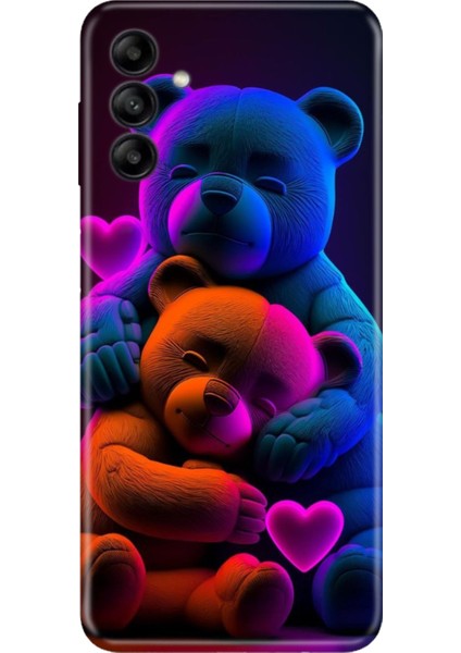 Samsung Galaxy S24 Fe Kılıf Baskılı S24 Fe Silikon Bear Love