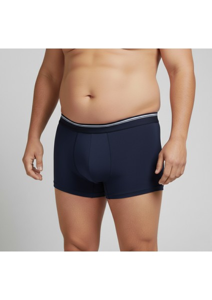 Erkek Boxer Pamuklu Cotton Elastan 3'lü Paket Ekstra Esnek Slim Fit - Berrak modelleri