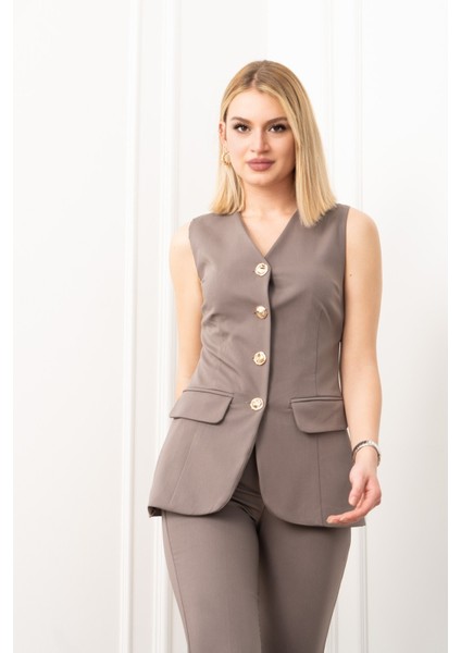 Celına Cepli Yelek Takım 1265 indirimleri