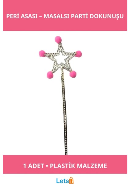 Renkli Oyuncak Peri Asası Çocuklar Için Eğlenceli