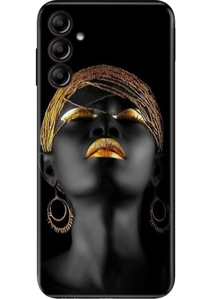 Samsung Galaxy S24 Fe Kılıf S24-FE Telefon Kılıfı Baskılı Afrikalı Kız