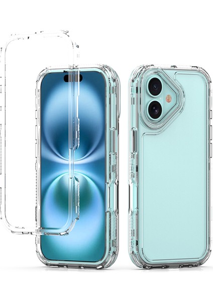 iPhone 17 Için Şeffaf Telefon Kılıfı, Darbeye Dayanıklı Tpu ve Pc Hibrit Şeffaf Kılıf (Yurt Dışından) modelleri