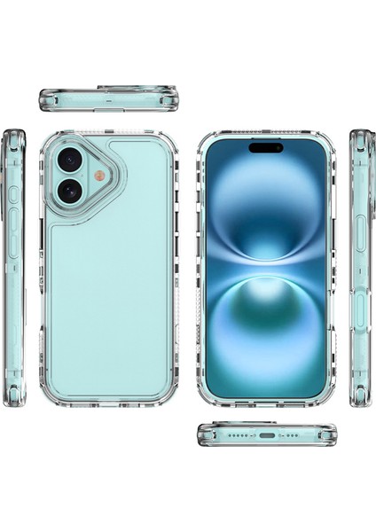 iPhone 17 Için Şeffaf Telefon Kılıfı, Darbeye Dayanıklı Tpu ve Pc Hibrit Şeffaf Kılıf (Yurt Dışından) fırsatları