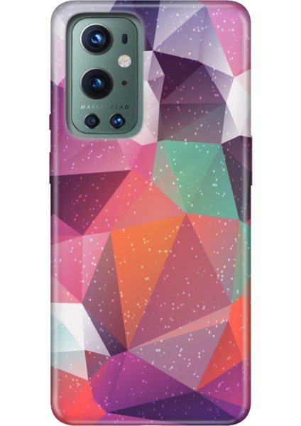 Oneplus 9 Pro Kılıf Tioserisi Resimli Silikon Abstract