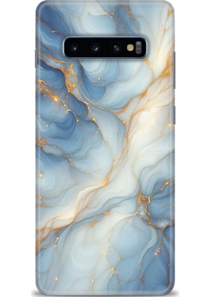 Samsung Galaxy S10 Plus Hd Baskılı Kılıf + 9h Nano Tam Kaplayan Ekran Koruyucu 318