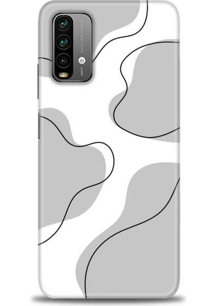 Xiaomi Redmi Note 9 4g Hd Baskılı Kılıf + 9h Nano Tam Kaplayan Ekran Koruyucu 177