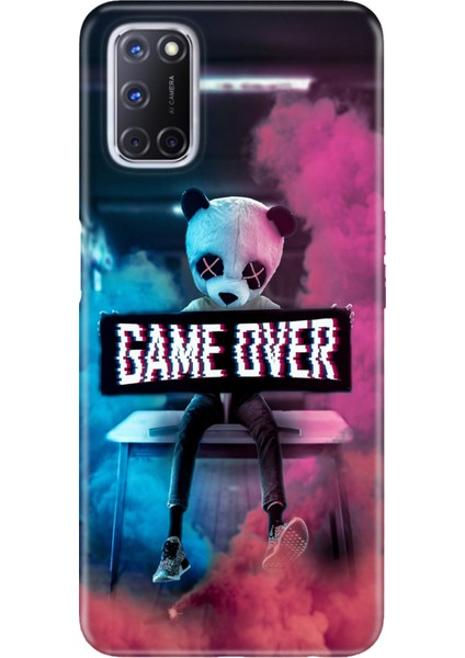 Oppo A52 A72 A92 Uyumlu Kılıf Silikon Desenli Resimli Kapak Game Over