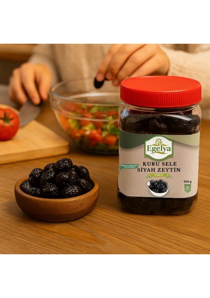 Doğal Kuru Sele Siyah Zeytin 500 G (Gemlik Tipi – Katkısız) modelleri