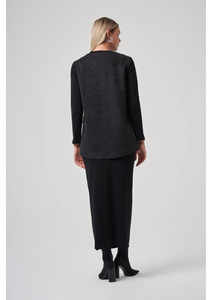 3004 Süet Tunik Siyah fiyatları