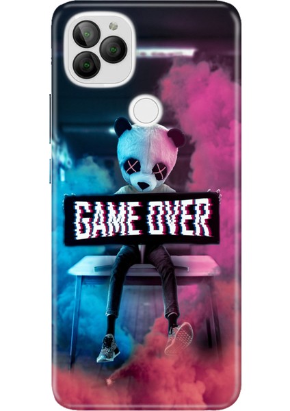 General Mobile Gm 22 / Gm 22S Uyumlu Kılıf Silikon Desenli Tam Koruma Resimli Game Over