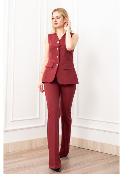 Celına Cepli Yelek Takım 1265