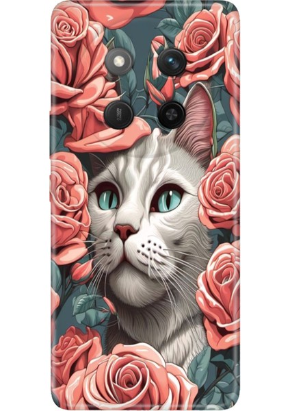 Honor Magic 7 Lite - X9C 5g Kılıf Tema Trendy Silikon Baskılı Canım Kedim